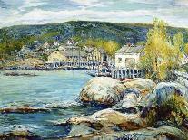 A Windy Day-Charles Reiffel-Art Print