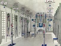 Design for Mural Decoration of the First Floor Room of Miss Cranston's Buchanan Street Tearooms-Charles Rennie Mackintosh-Giclee Print