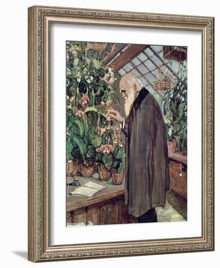 Charles Robert Darwin-John Collier-Framed Giclee Print