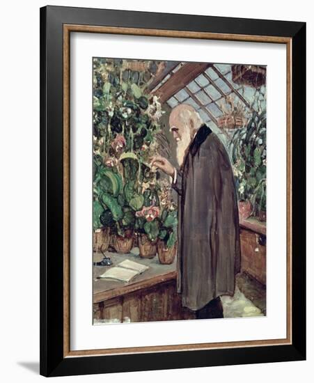 Charles Robert Darwin-John Collier-Framed Giclee Print