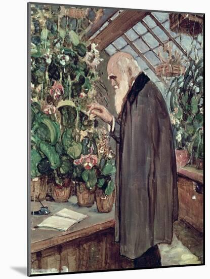 Charles Robert Darwin-John Collier-Mounted Giclee Print