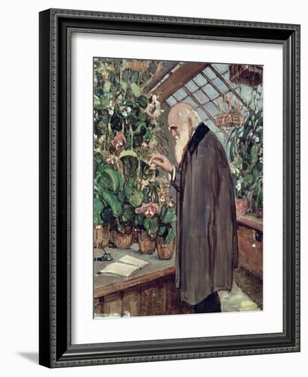 Charles Robert Darwin-John Collier-Framed Giclee Print