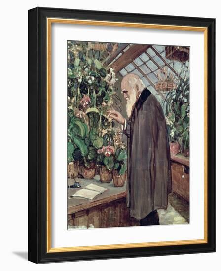 Charles Robert Darwin-John Collier-Framed Giclee Print