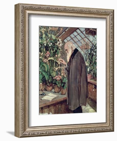 Charles Robert Darwin-John Collier-Framed Giclee Print