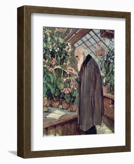 Charles Robert Darwin-John Collier-Framed Giclee Print