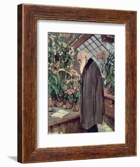 Charles Robert Darwin-John Collier-Framed Giclee Print