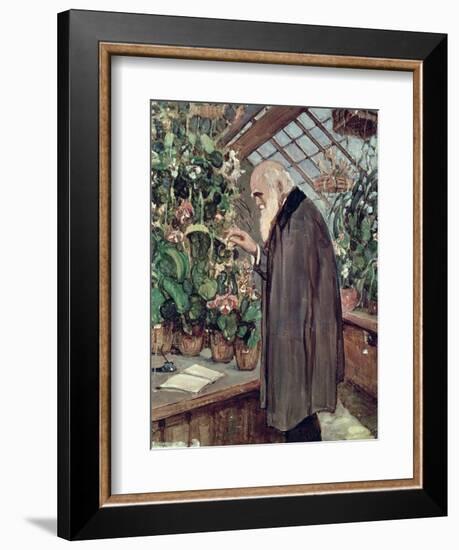 Charles Robert Darwin-John Collier-Framed Giclee Print