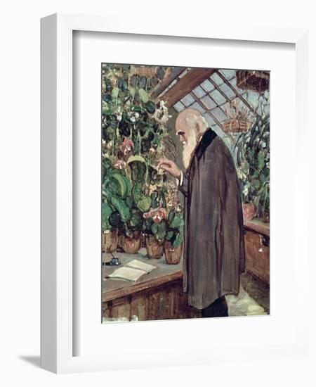 Charles Robert Darwin-John Collier-Framed Giclee Print