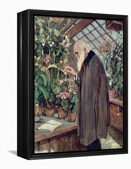 Charles Robert Darwin-John Collier-Framed Premier Image Canvas