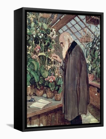 Charles Robert Darwin-John Collier-Framed Premier Image Canvas