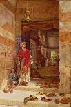 A Street Scene in Cairo-Charles Robertson-Premier Image Canvas