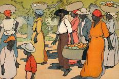 'Going to Market', 1912-Charles Robinson-Giclee Print