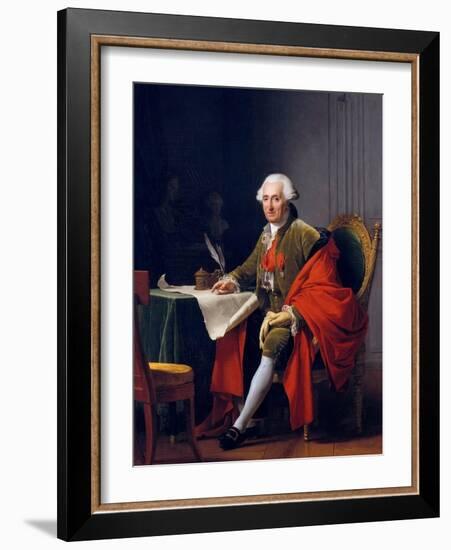 Charles-Roger, Prince De Bauffremont (1713-179)-Adélaïde Labille-Guiard-Framed Giclee Print