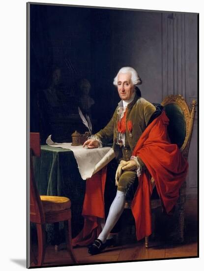 Charles-Roger, Prince De Bauffremont (1713-179)-Adélaïde Labille-Guiard-Mounted Giclee Print