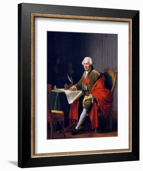 Charles-Roger, Prince De Bauffremont (1713-179)-Adélaïde Labille-Guiard-Framed Giclee Print