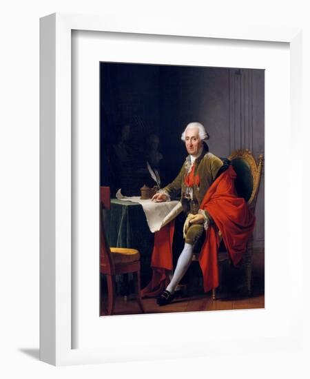 Charles-Roger, Prince De Bauffremont (1713-179)-Adélaïde Labille-Guiard-Framed Giclee Print