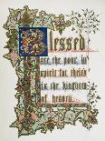 Blessed are the Poor-Charles Rolt-Giclee Print