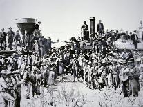 The Golden Spike Ceremony, 10th May 1869-Charles Roscoe Savage-Photographic Print