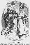 A Satirical Look at the Chances of the Average Police Constable's Ability to Catch a Cold, 1886-Charles Samuel Keene-Giclee Print