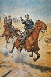 Fight For the Water Hole-Charles Schreyvogel-Framed Giclee Print