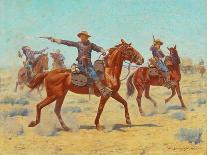 Dead Sure: A U.S. Cavalry Trooper in the 1870S-Charles Schreyvogel-Giclee Print
