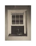 Doylestown House, Open Window, Negative about 1917-Charles Sheeler-Framed Art Print