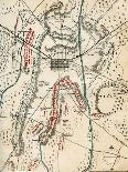 Map of the Battle of Gettysburg, Pennsylvania, 1-3 July 1863 (1862-186)-Charles Sholl-Framed Premier Image Canvas