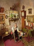 Small Dog-Charles Spencelayh-Framed Premium Giclee Print