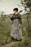 Home from the Fields-Charles Sprague Pearce-Giclee Print