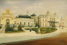 The Casino, Monte Carlo-Charles Stevens-Mounted Giclee Print