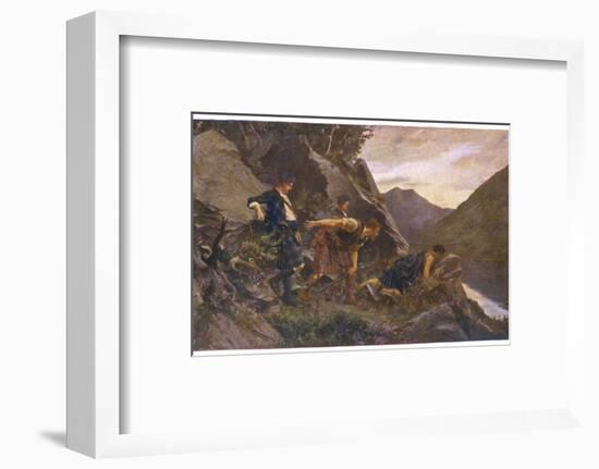 Charles Stuart in Hiding-null-Framed Photographic Print