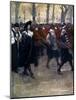Charles the King Walked for the Last Time Through the Streets of London, 1649-AS Forrest-Mounted Giclee Print