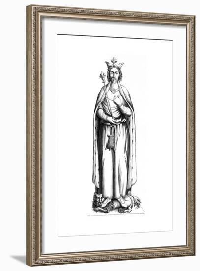 Charles the Simple (879-92), 16th Century-null-Framed Giclee Print