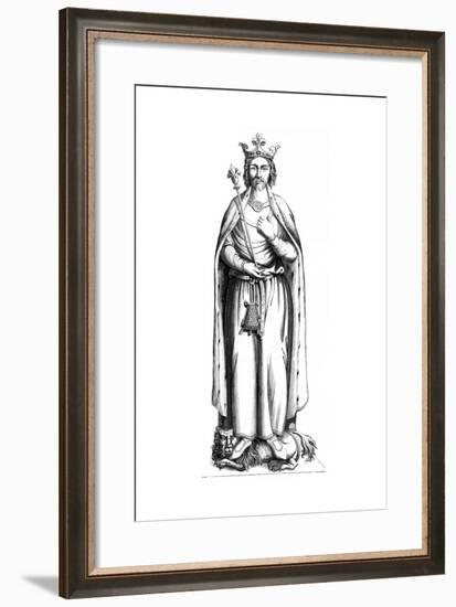 Charles the Simple (879-92), 16th Century-null-Framed Giclee Print