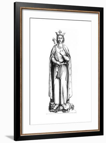 Charles the Simple (879-92), 16th Century-null-Framed Giclee Print