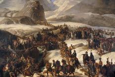 Passage du Grand Saint-Bernard par l'armée française le 20 mai 1800-Charles Thevenin-Giclee Print
