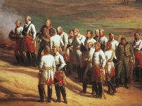 Napoléon Ier recevant la capitulation du général Mack-Charles Thevenin-Giclee Print