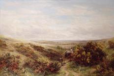 Moorland Landscape with Figures-Charles Thomas Bale-Giclee Print