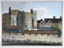 The Manor House, High Street, Marylebone, London, 1803-Charles Tomkins-Framed Giclee Print
