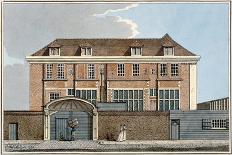 View of the Coade Stone Factory in Narrow Wall, Lambeth, London, 1801-Charles Tomkins-Framed Giclee Print