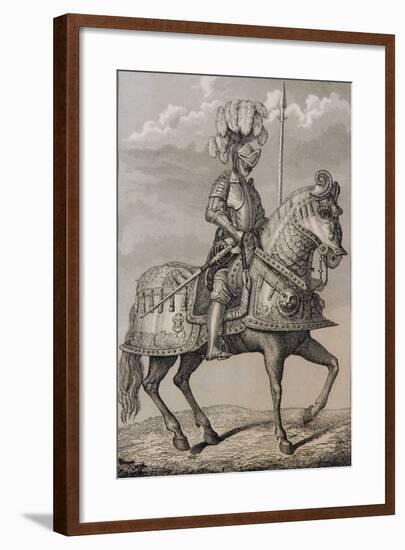 Charles V (1500-58)'s Armour Preserved in the Royal Armoury, Madrid, Spain-null-Framed Giclee Print