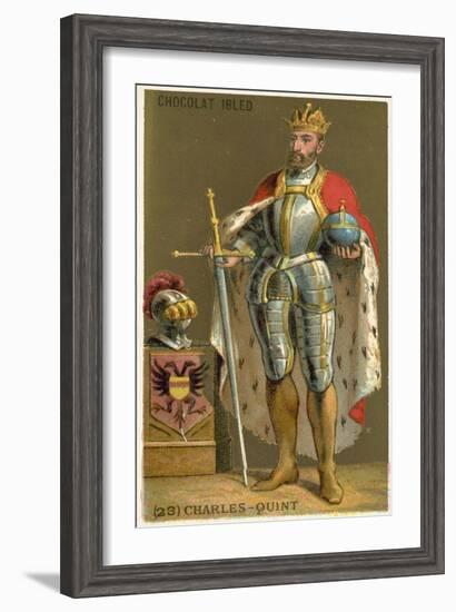 Charles V, Holy Roman Emperor-null-Framed Giclee Print