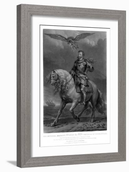 Charles V, King of Spain and Holy Roman Emperor-Richard Earlom-Framed Giclee Print