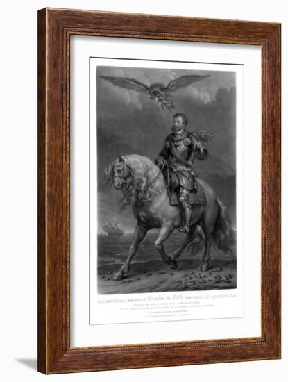 Charles V, King of Spain and Holy Roman Emperor-Richard Earlom-Framed Giclee Print