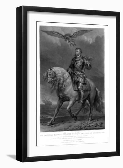 Charles V, King of Spain and Holy Roman Emperor-Richard Earlom-Framed Giclee Print