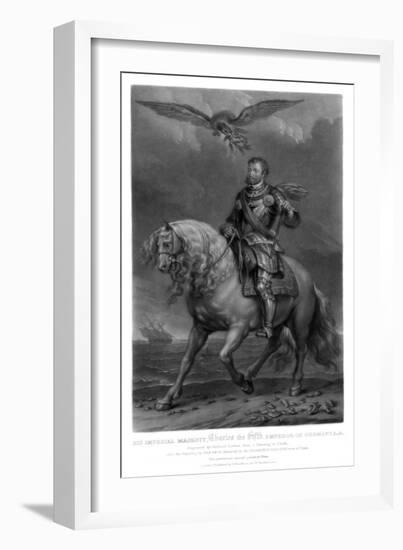 Charles V, King of Spain and Holy Roman Emperor-Richard Earlom-Framed Giclee Print