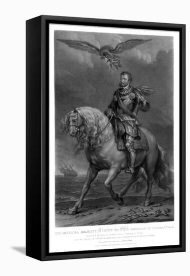 Charles V, King of Spain and Holy Roman Emperor-Richard Earlom-Framed Premier Image Canvas