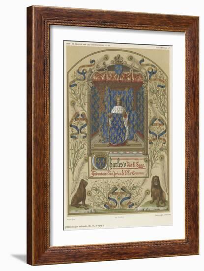 Charles V, known as the Wise-null-Framed Giclee Print