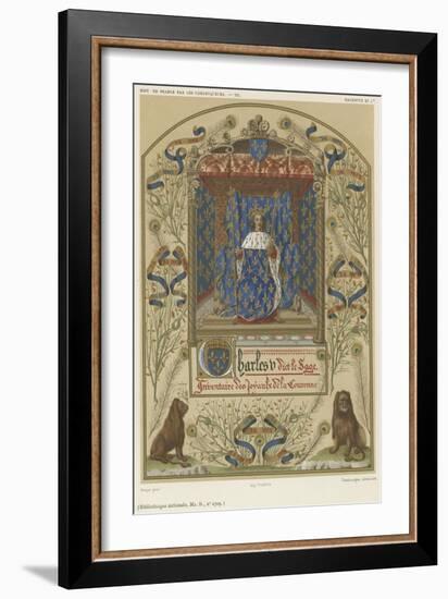 Charles V, known as the Wise-null-Framed Giclee Print