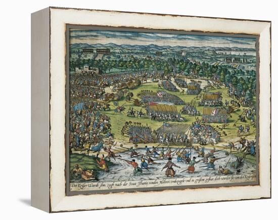 Charles V's Army Against Tunis, 1535-Franz Hogenberg-Framed Premier Image Canvas